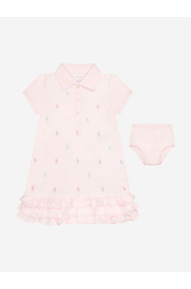 Ralph Lauren Baby Girls Schiffli Dress