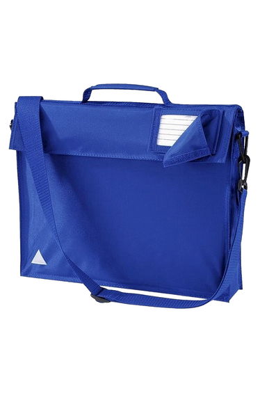 Quadra Junior Book Bag With Strap - Bright Royal