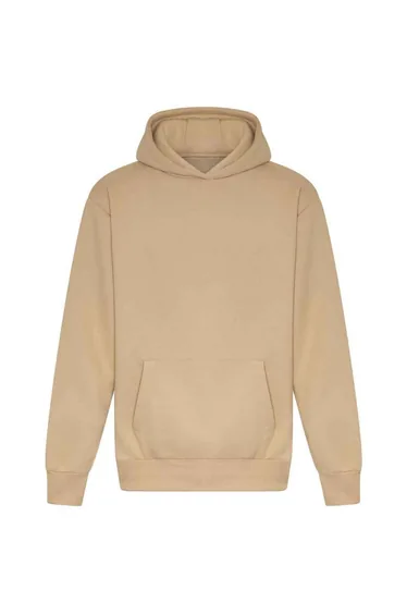 Awdis Mens Signature Heavyweight Hoodie - Desert Sand
