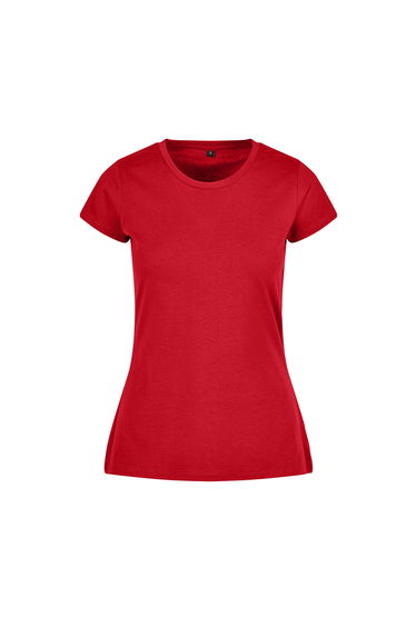 Womens/Ladies Basic T-Shirt - City Red
