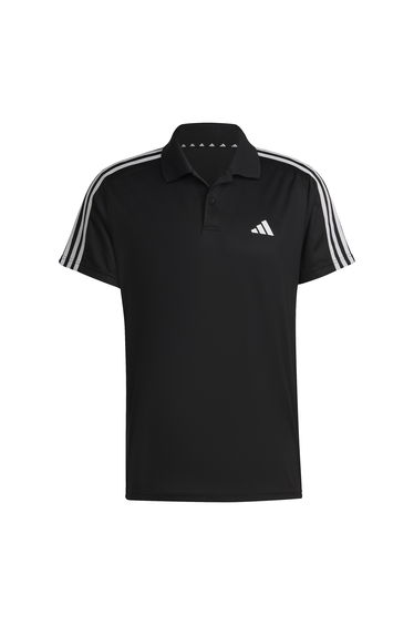 Train Essentials Piqué 3-Stripes Training Polo Shirt