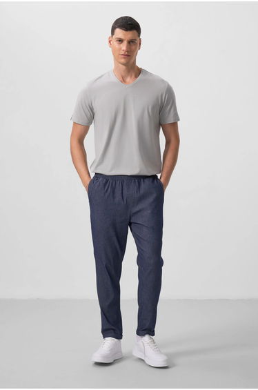 TOMMY Men's Straight-leg Gabardine Chinos