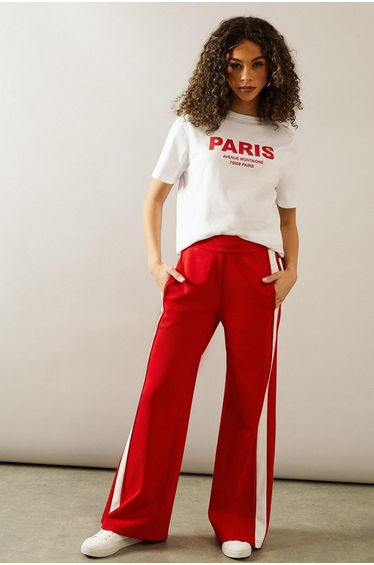 Printed Slogan Relaxed T-Shirt
