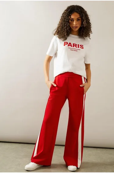 Printed Slogan Relaxed T-Shirt