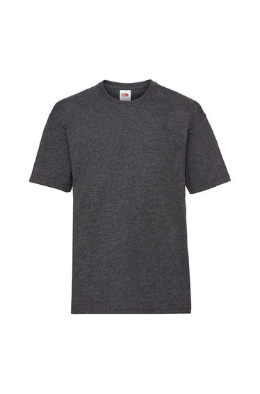 Fruit of the Loom Childrens/Kids Value T-Shirt - Dark Heather