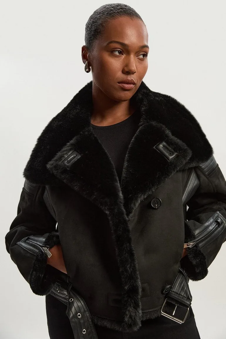plus size edgy biker jacket