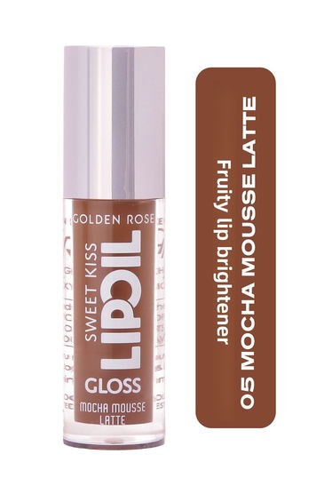Sweet Kiss Lip Oil Gloss No:05 Lip Gloss Oil Hazelnut, Rose & Jojoba Oil 4.7 ml
