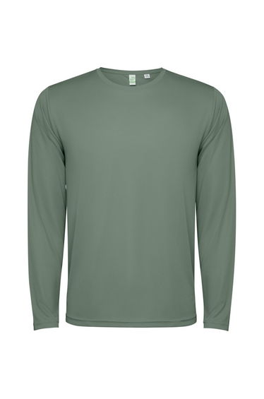 Roly Unisex Adult Estoril Long-Sleeved T-Shirt - Laurel Green