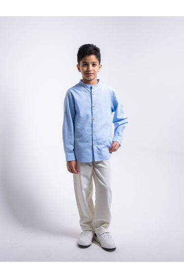 Boys' Long Sleeve Button Shirt