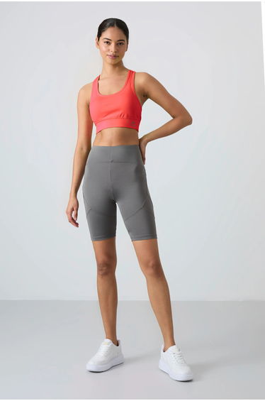 TOMMY Sleeveless Cropped Fitted Sports Top