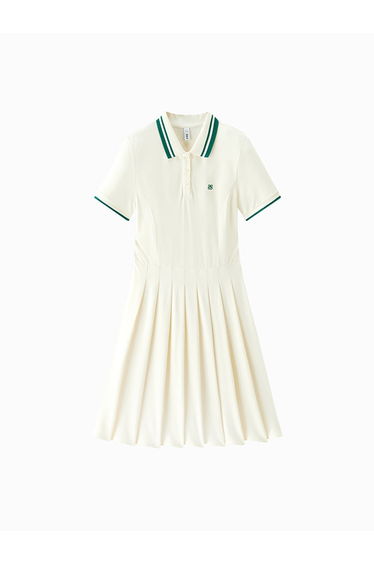 Women's Dress With Tiny Front Print