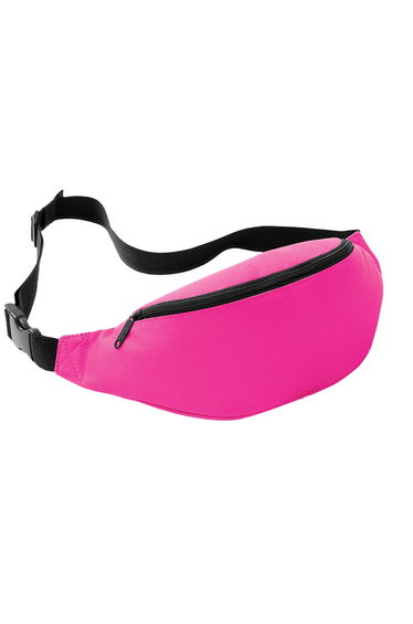 Bagbase Adjustable Belt Bag (2.5 Litres) - Fuchsia