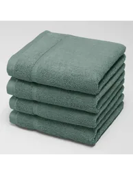 Set of 4 Zavara 100% Cotton Terry Guest Towels - 2