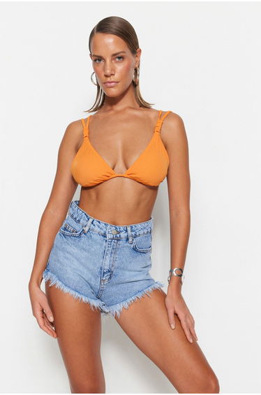Shorts - Blue - High Waist