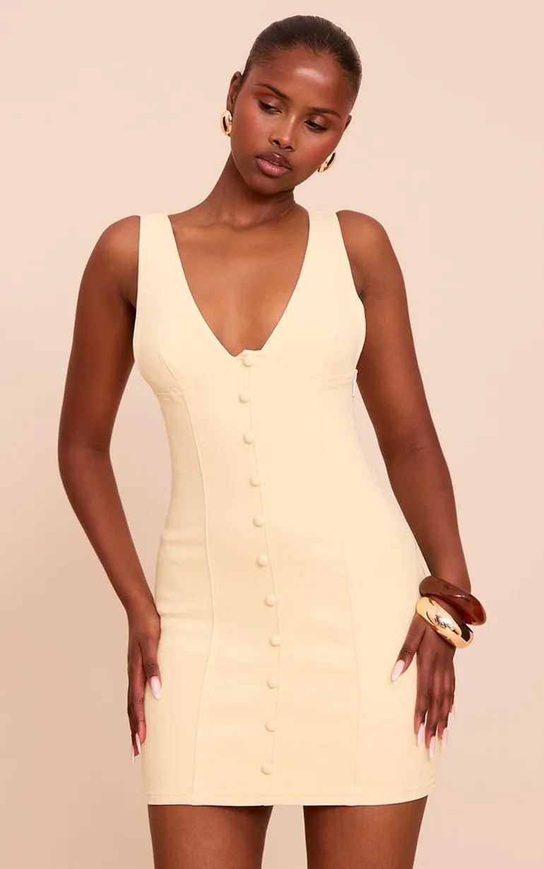lemon denim dress Posie Lemon Embroidered Denim Dress  No. 14