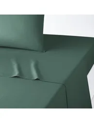 شرشف سرير قطن سادة - 5