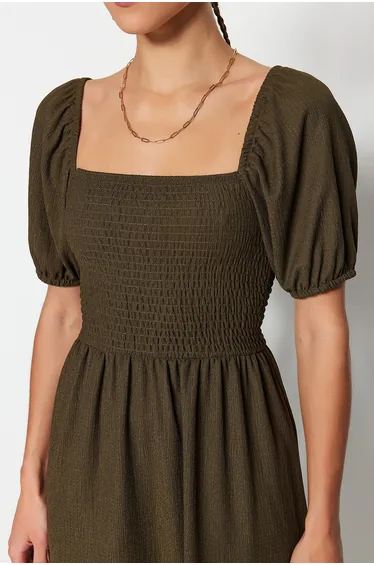 Dress - Khaki - Skater