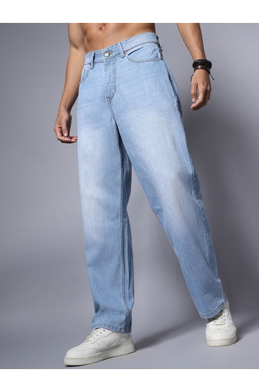 Mid Rise Regular Fit Faded Jeans
