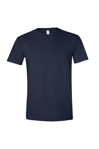 Gildan Mens Short Sleeve Soft-Style T-Shirt - Navy