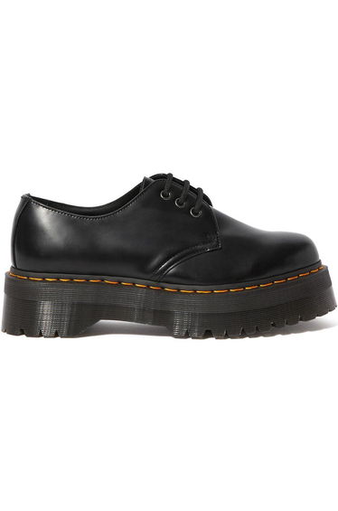 Quad Platform Brogues in Leather