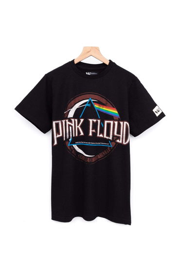 Pink Floyd Childrens/Kids Dark Side Of The Moon Band T-Shirt - Black
