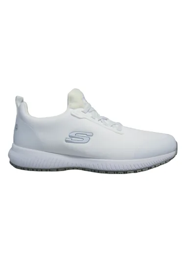 Skechers Mens Squad SR Myton Occupational Shoes - White