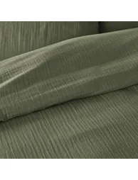 شرشف سرير قطن موسلين سادة - 2