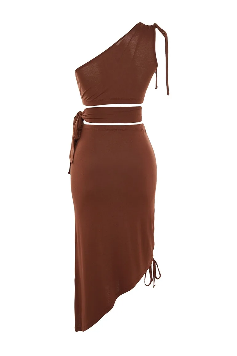 Two-Piece Set - Brown - Fitted - 7