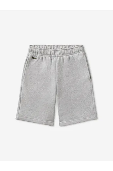 شورت لاكوست رمادي