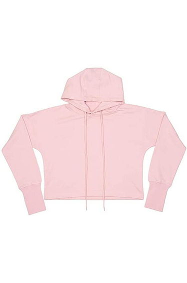 Mantis Womens/Ladies Cropped Crop Top - Pastel Pink