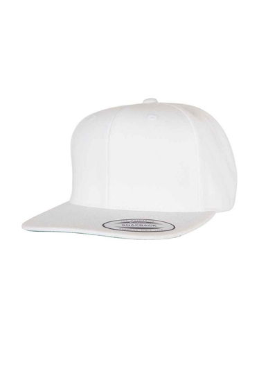 Flexfit Mens Classic Snapback Cap - White