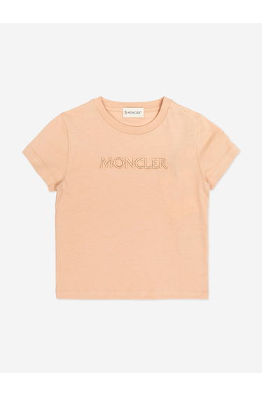 Girls Logo T-Shirt in Pink