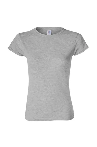 Gildan Ladies Soft Style Short Sleeve T-Shirt - Sport Grey (RS)