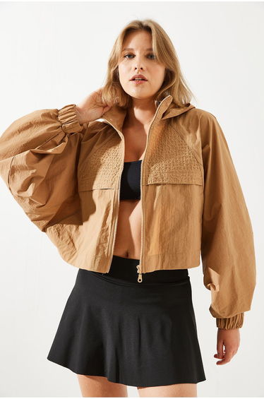 Women's Back Flap Hooded Raincoat