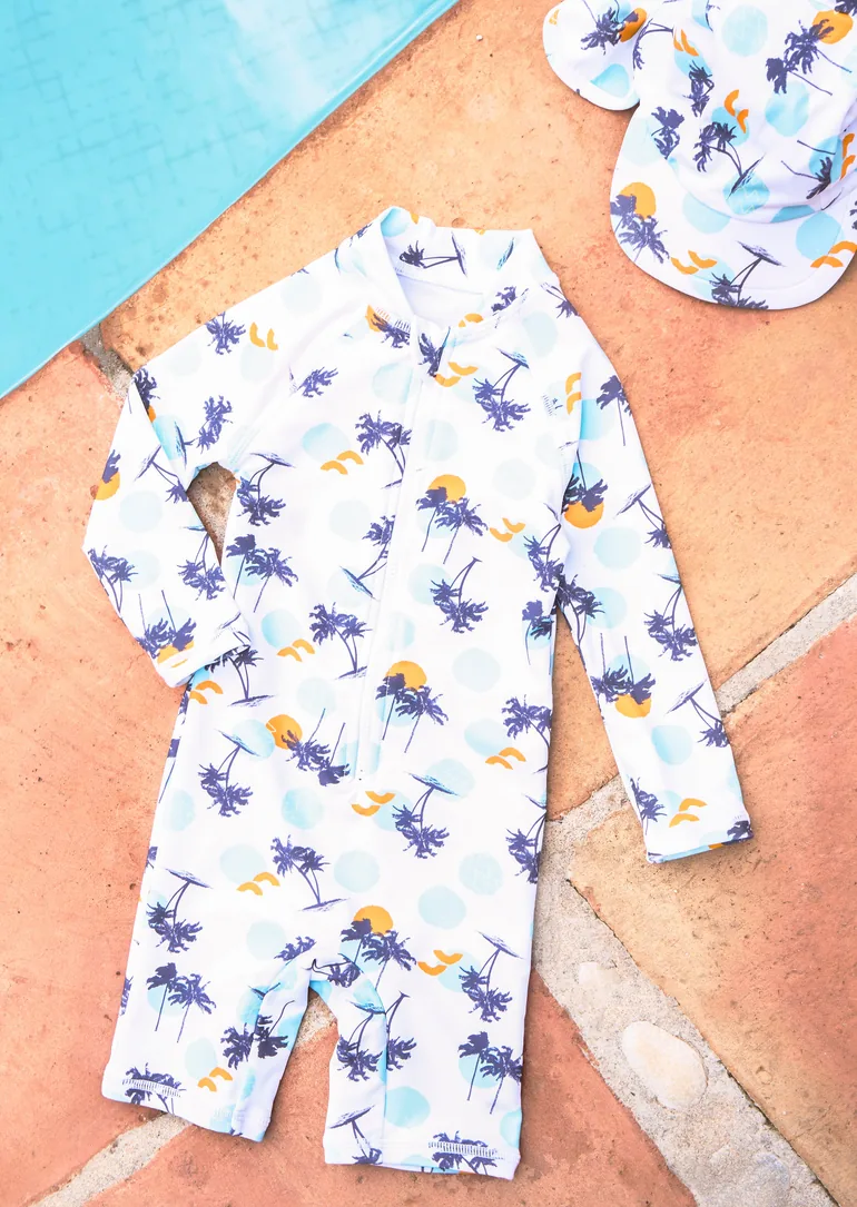 Brody Multi Sunsafe Print Toddler Swimsuit