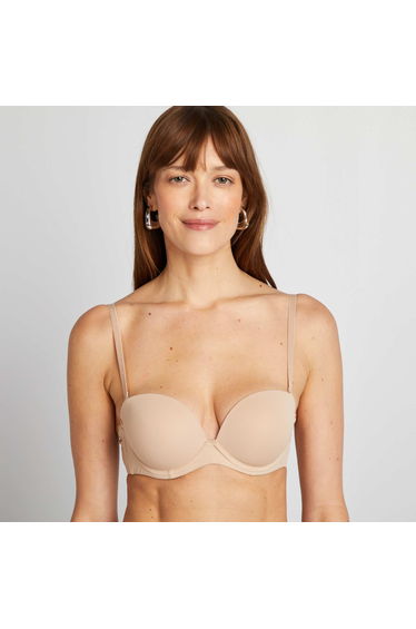 Invisible bandeau bra PINK