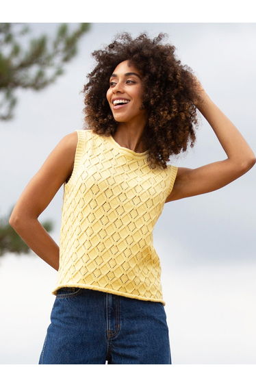 Tolpuddle Knit Tank Top Sunlight