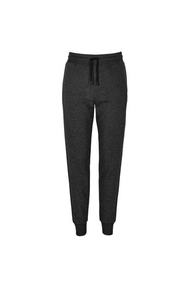 SOLS Unisex Adult Jumbo Organic Slim Jogging Bottoms - Charcoal Marl
