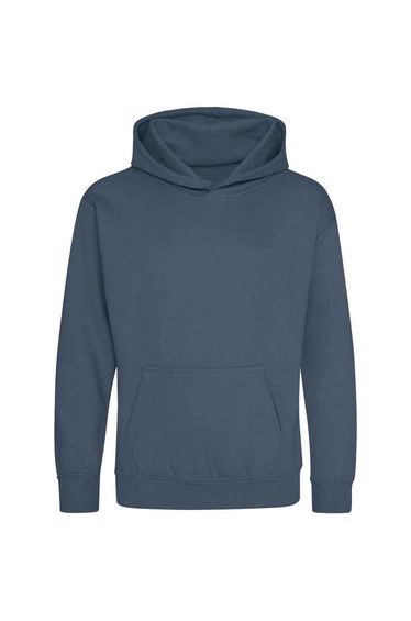 Awdis Childrens/Kids Heather Hoodie - Airforce Blue