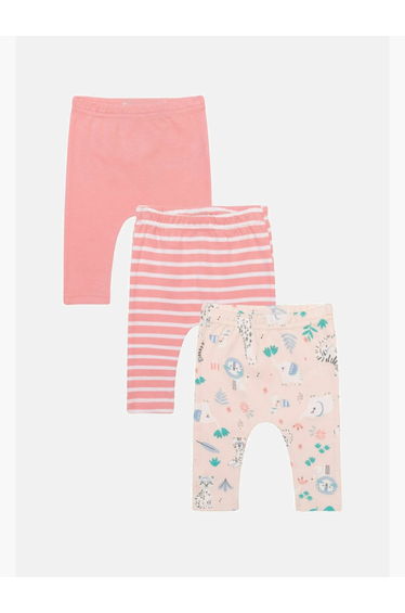 Pack of 3 - Baby Soft Cotton Stretchable Pants