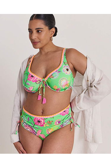 Adjustable Leg Bikini Shorts