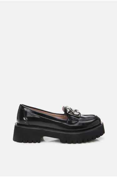 Women's Black Loafer -