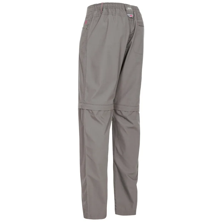 Trespass Womens/Ladies Rambler Convertible Hiking Trousers - Storm Grey - 2