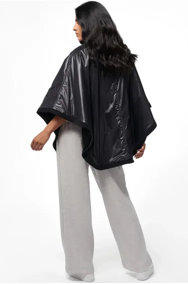 كاب يلبس بوجهين - أسود