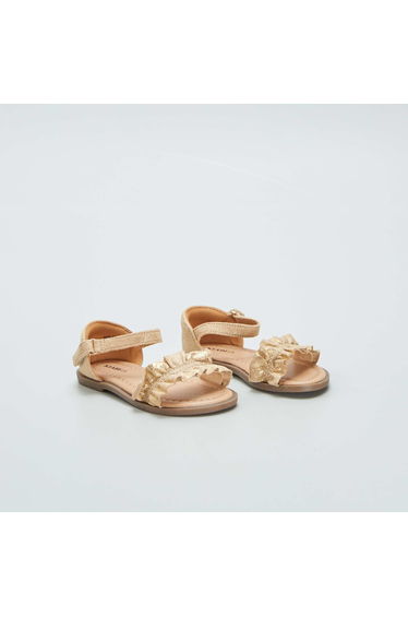 Flat sandals YELLOW