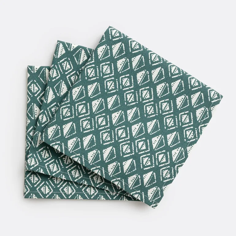 Lodge printed napkins (set of 3) - 2