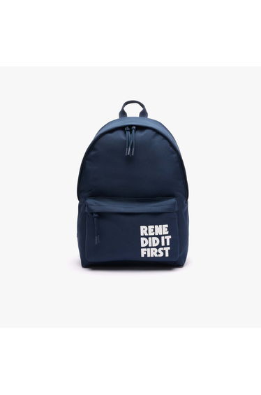 Accessories Lacoste Crocodile Backpack in Blue
