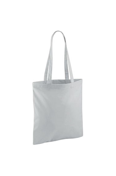 Westford Mill Long Handle Tote Bag - Light Grey