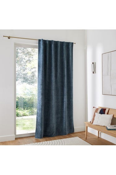 Carly Corduroy Curtain with Concealed Tab Top
