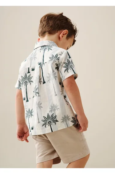 Jamie Palm Stripe Shirt